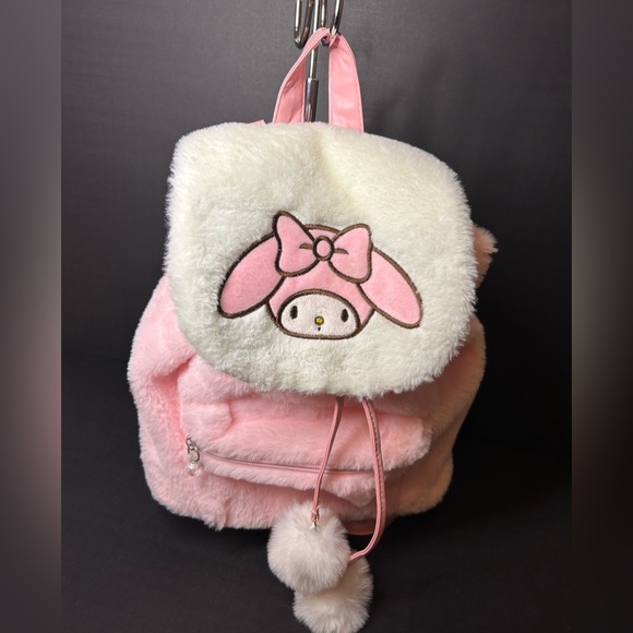 My Melody Plush Backpack - Picture 1 of 7